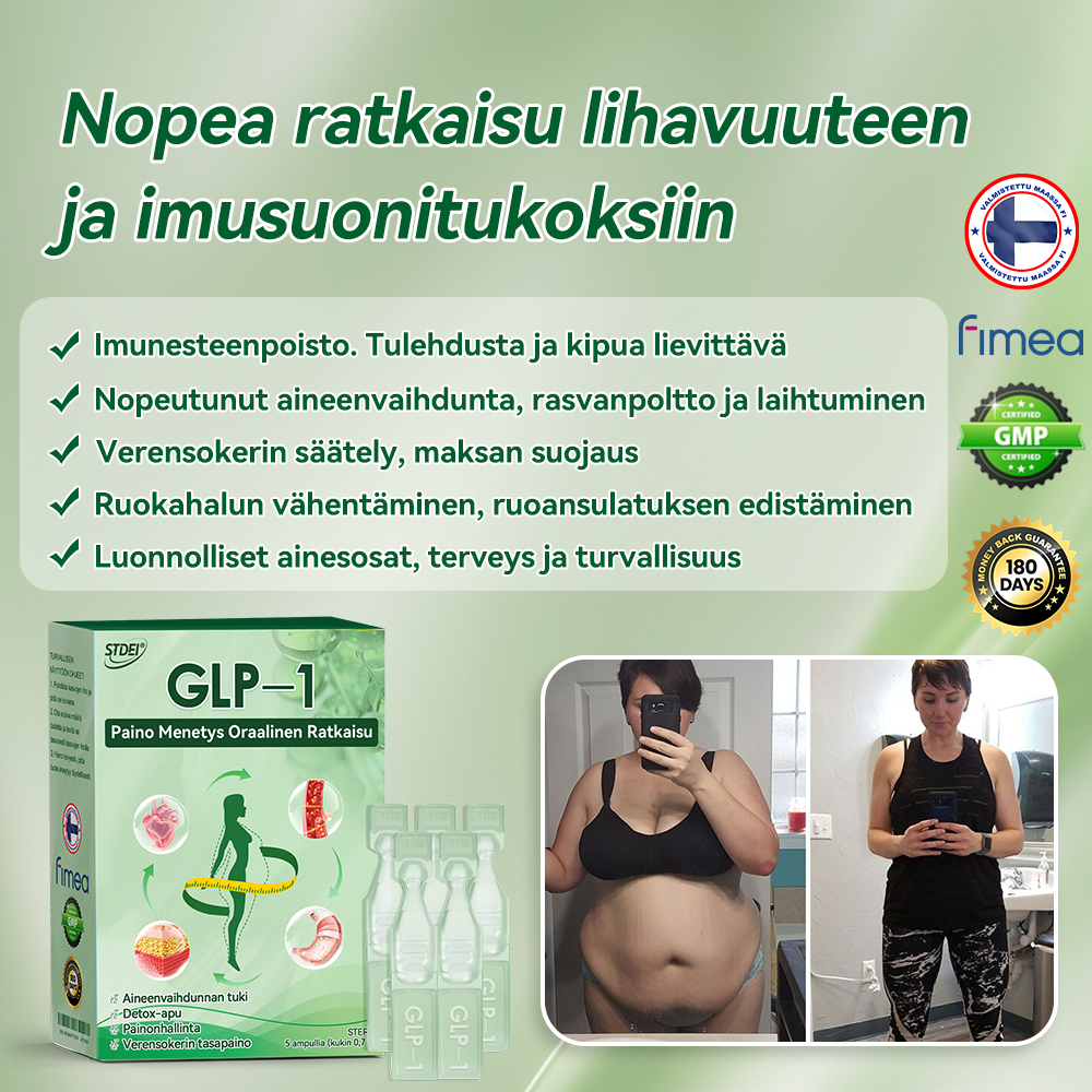 𝐒𝐓𝐃𝐄𝐈® 𝐆𝐋𝐏-𝟏 𝐒uun kautta otettava liuos 🎃🚀